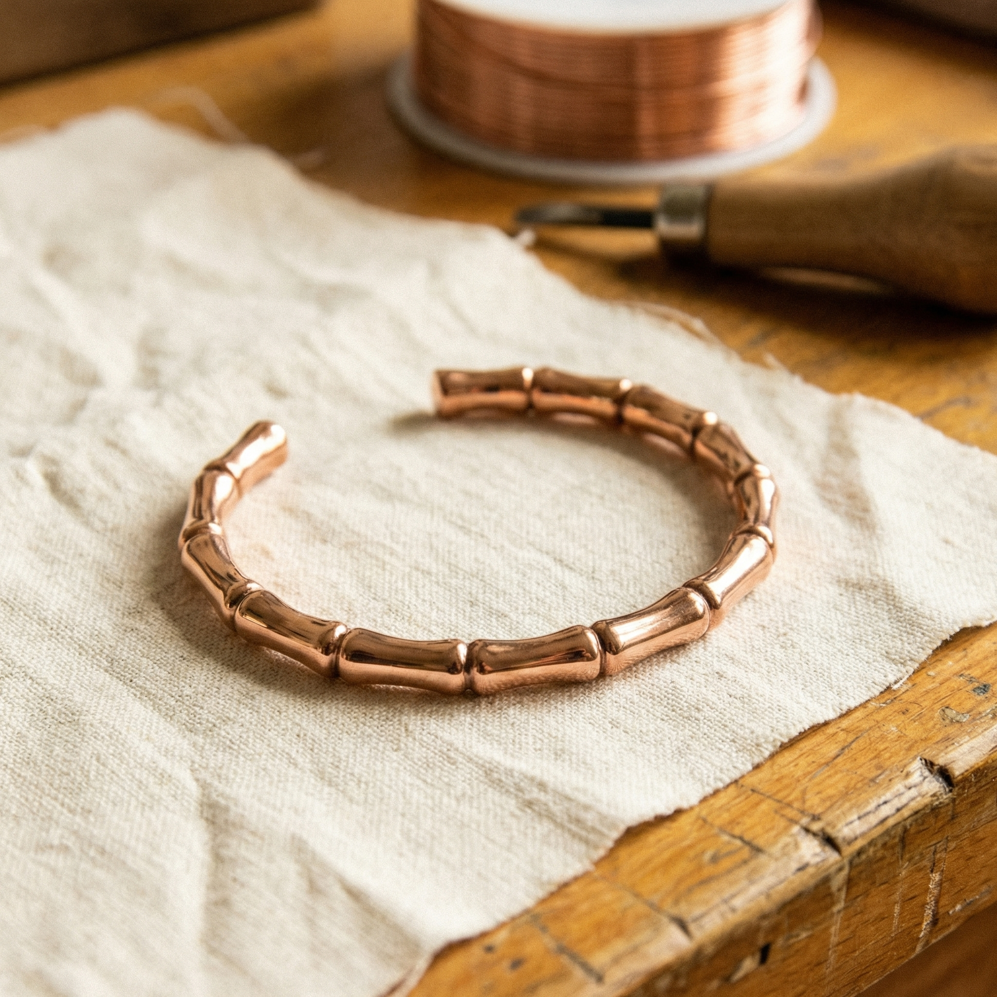 "Bracelet en cuivre de Vera's Grove