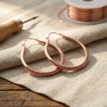 "Boucles d'oreilles en cuivre de Vera