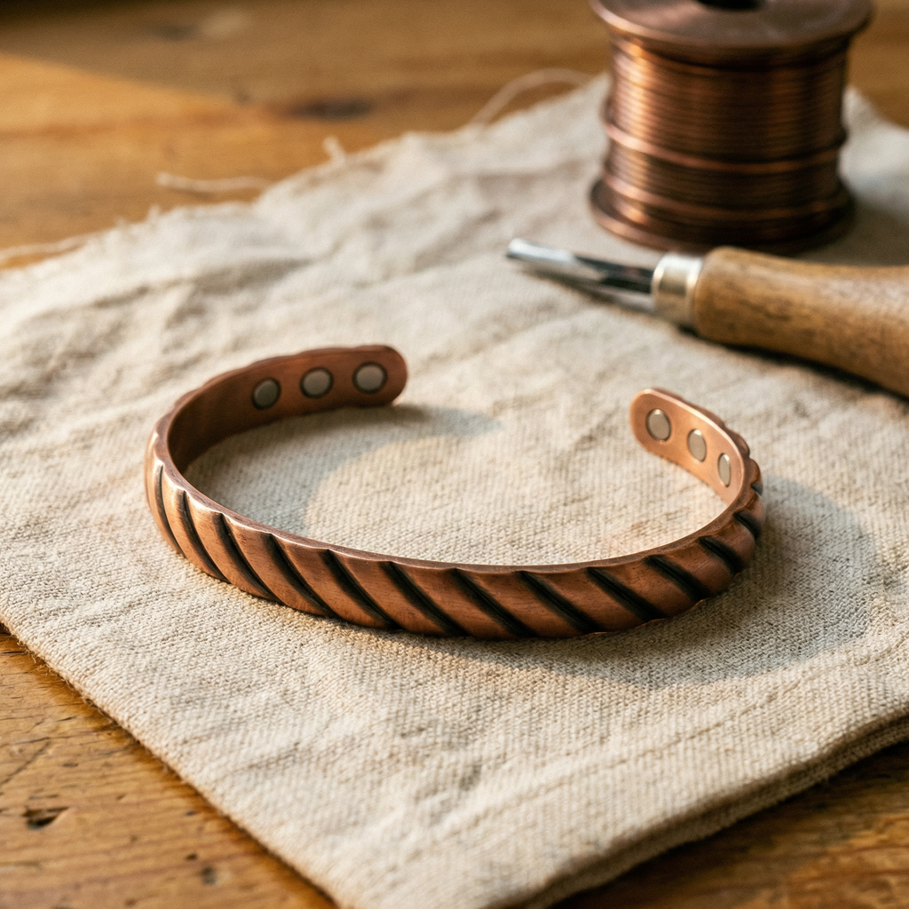 "Bracelet en cuivre Vera's Thorn"