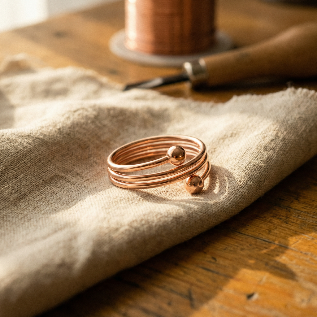 Bague en cuivre « Vera Silt »