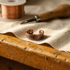"Bague en Cuivre Bole de Vera