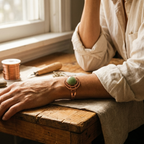 Bracelet en cuivre vert Vera