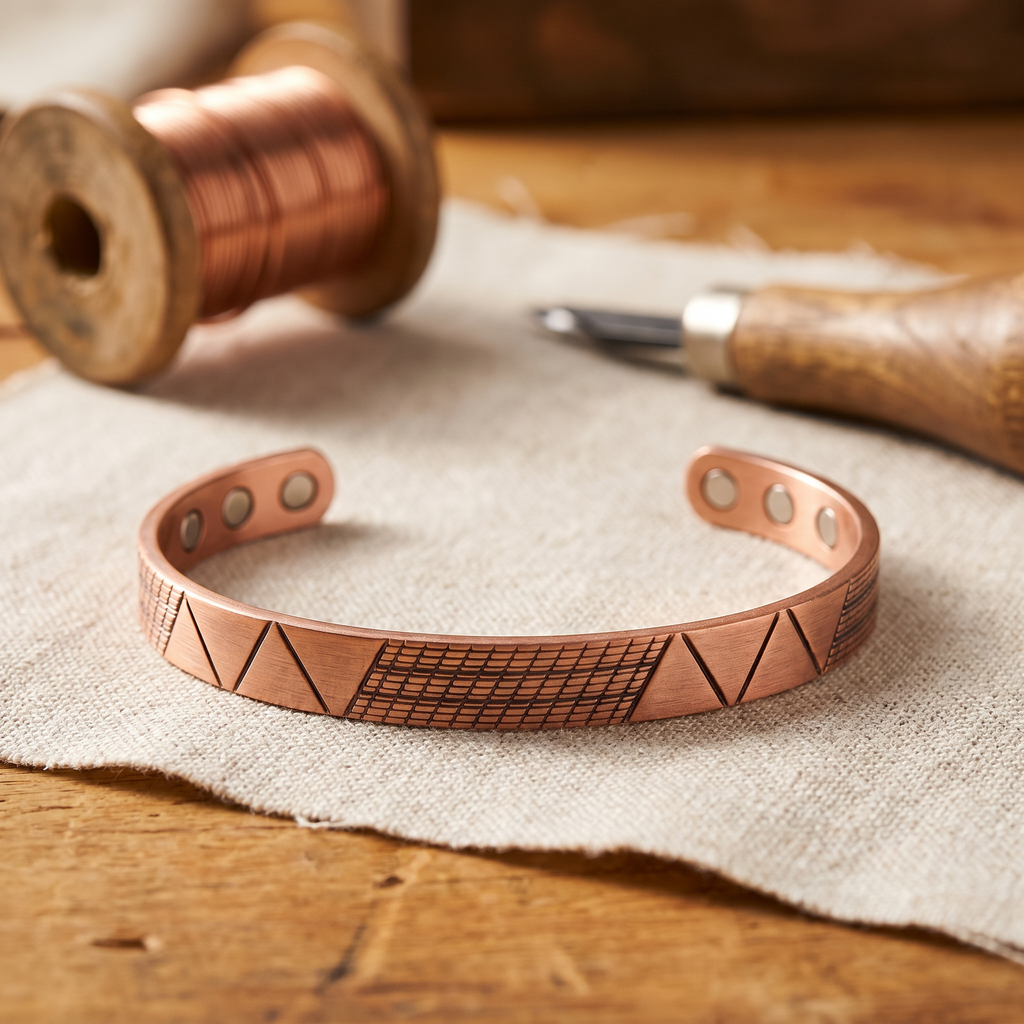 Bracelet en Cuivre Vera's Crest