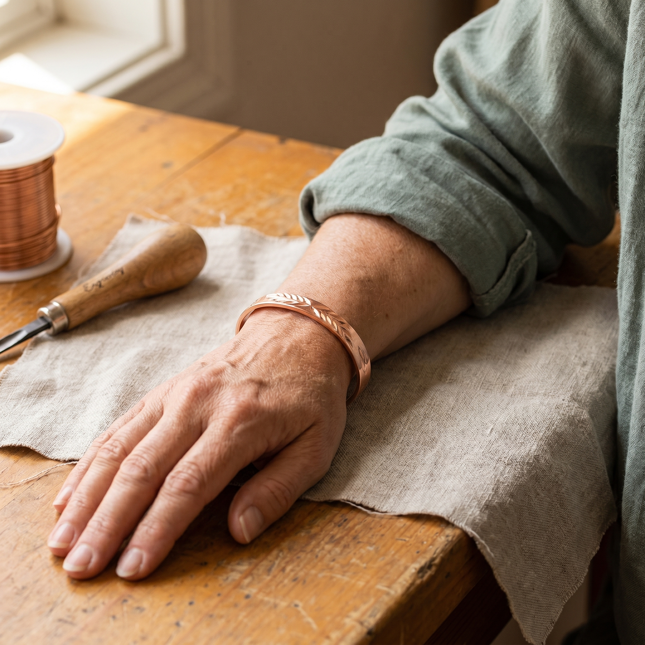 Bracelet en cuivre « Lunary » de Vera
