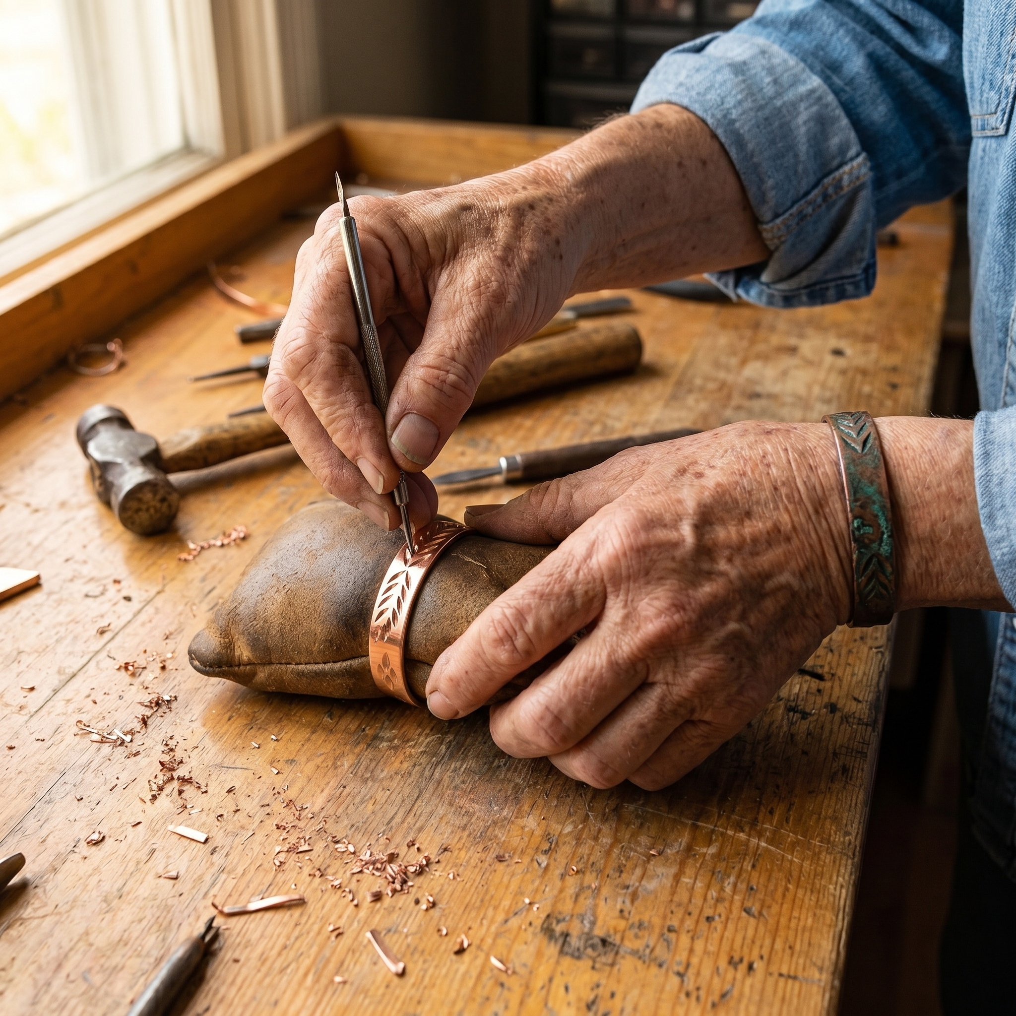 Bracelet en cuivre « Lunary » de Vera
