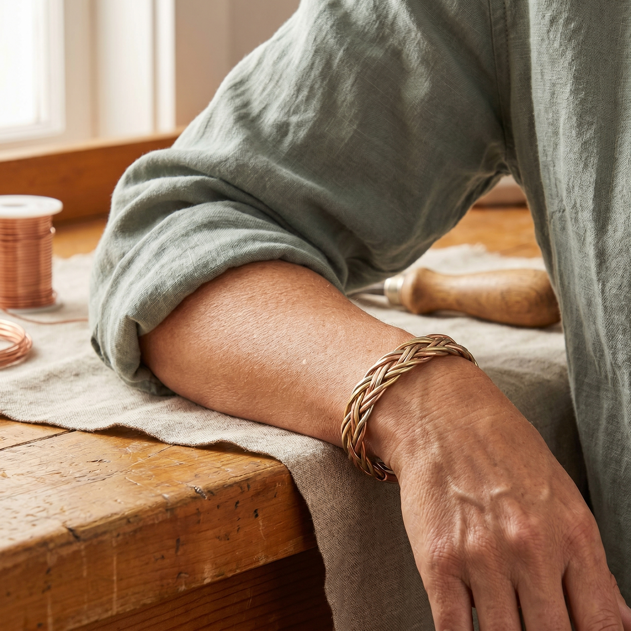 Bracelet en Cuivre Mire de Vera