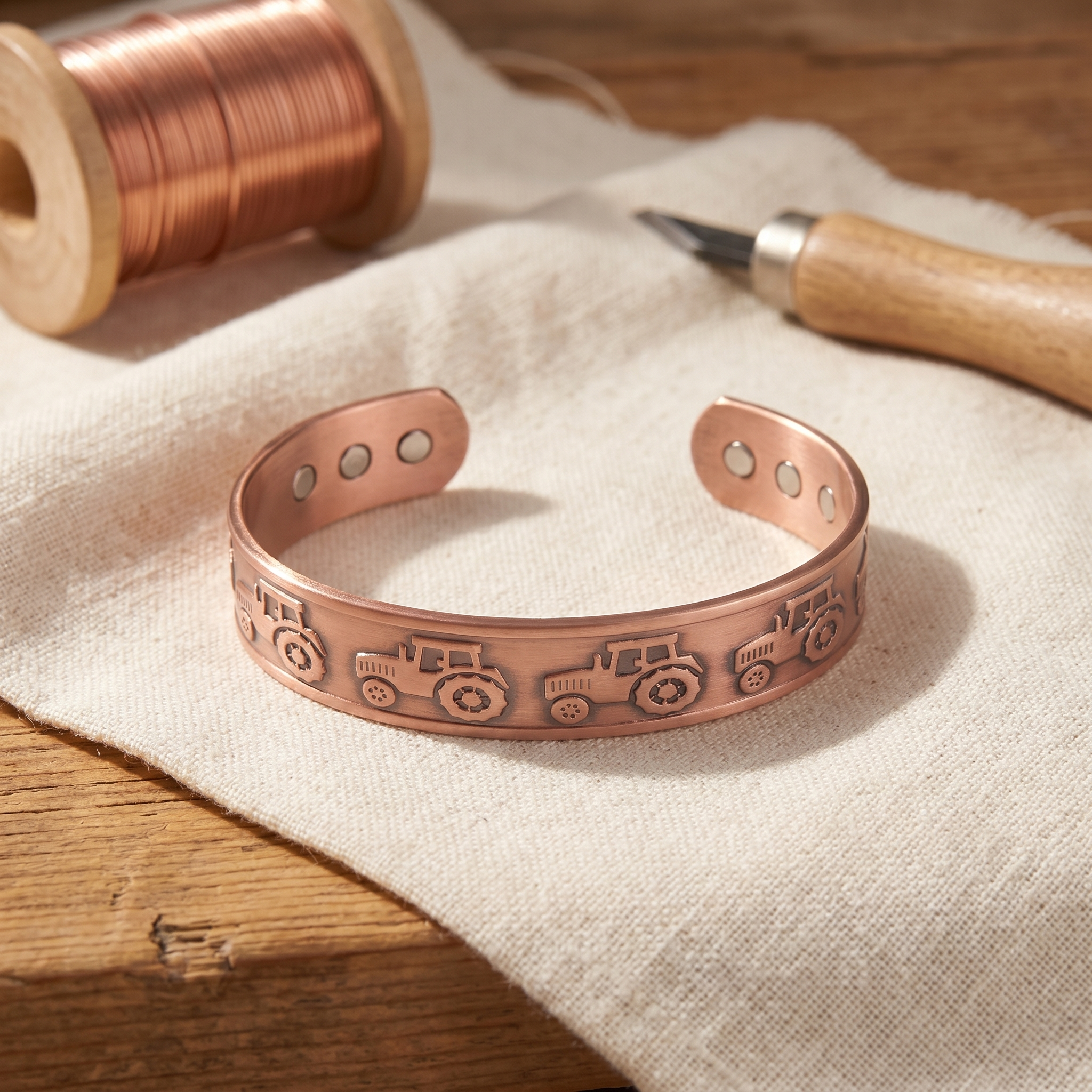 Bracelet en cuivre de Vera's Brae