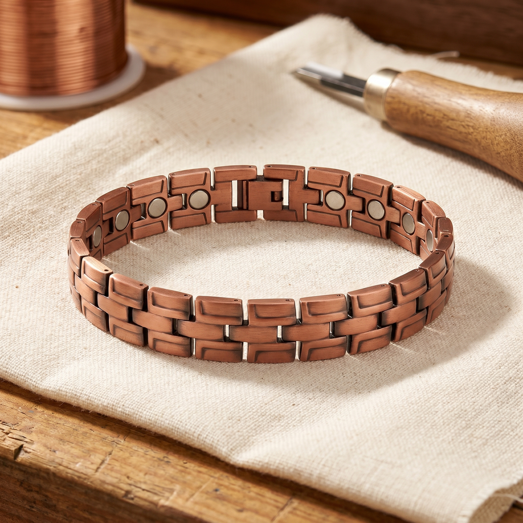 Bracelet en Cuivre Masculin de Vera's Gorse