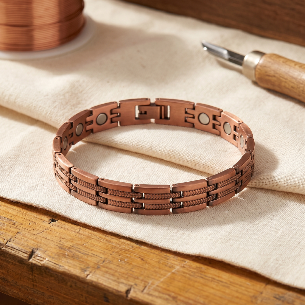 Bracelet en cuivre pour homme de Vera's Pike