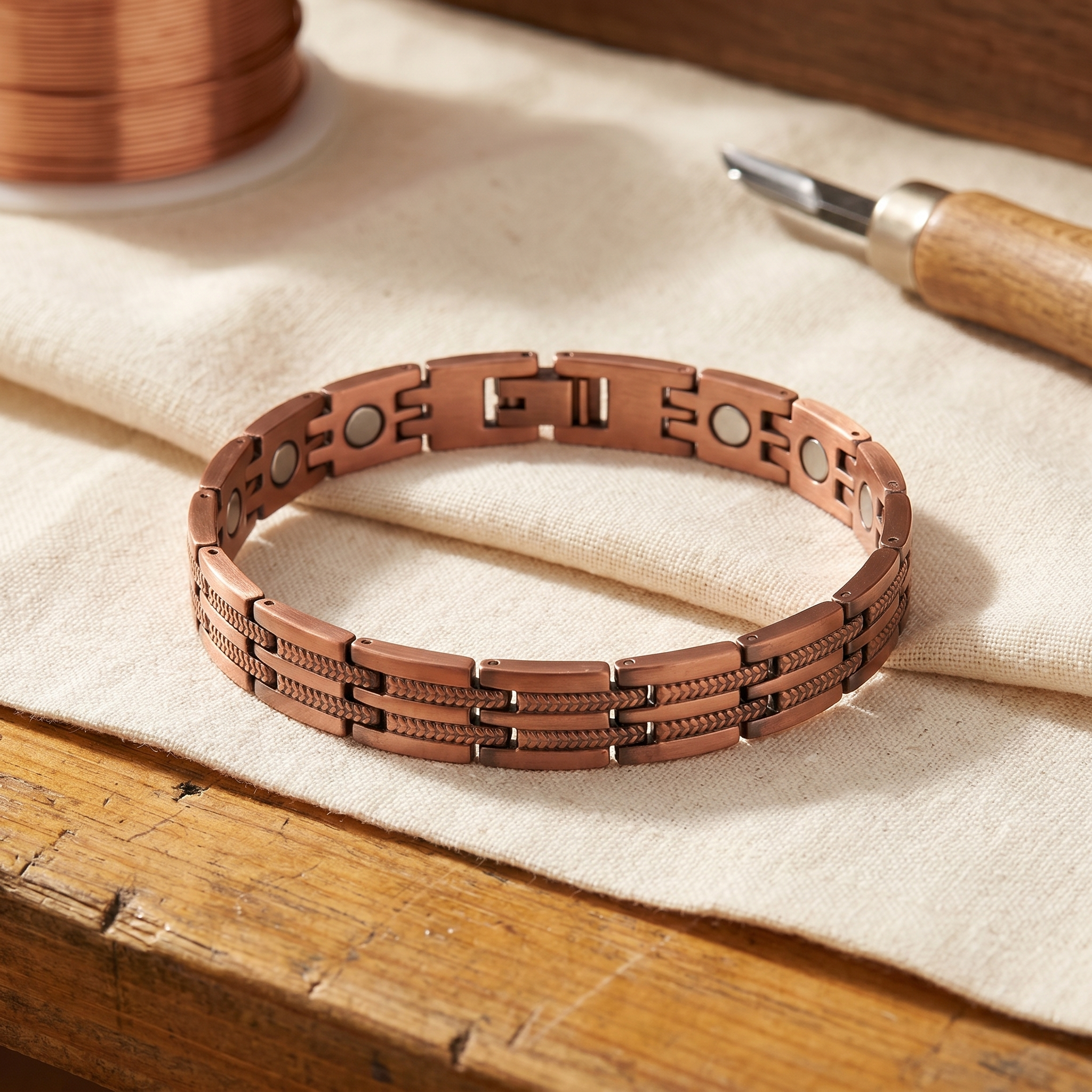 Bracelet en cuivre pour homme de Vera's Pike