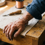 Homme Vera's Gale Bracelet en Cuivre